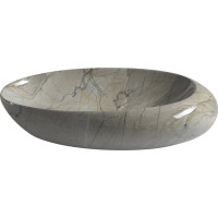 Sapho DALMA keramické umývadlo na dosku, 68x44 cm, grigio MM313