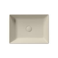 GSI KUBE X keramické umývadlo na dosku, 50x37cm, creta mat 942908