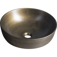Sapho PRIORI keramické umývadlo na dosku, Ø 41, 5 cm, bronz PI032