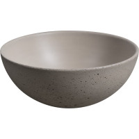 Sapho MINOR betónové umývadlo na dosku, Ø 26cm, piesková MR26014
