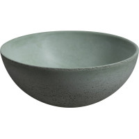 Sapho MINOR betónové umývadlo na dosku, Ø 26cm, zelená MR26023
