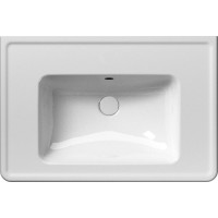 GSI CLASSIC keramické umývadlo 75x50cm, bez otvoru, biela ExtraGlaze 8787011