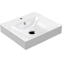 Kerasan CENTO keramické umývadlo 50x45cm, biela 353001