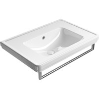 GSI CLASSIC keramické umývadlo 75x50cm, bez otvoru, biela ExtraGlaze 8787011
