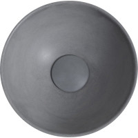 Sapho MINOR betónové umývadlo na dosku, Ø 26cm, šedá MR26017
