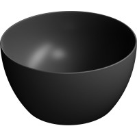 GSI PURA keramické umývadlo na dosku, priemer 42cm, čierna mat 885226