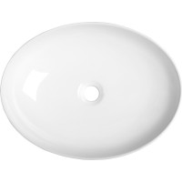 Sapho OFELIE keramické umývadlo na dosku, 52x40 cm, biela AR433