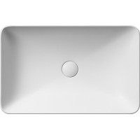 GSI PURA keramické umývadlo na dosku 60x38cm, biela mat 883709
