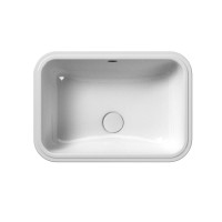 GSI PURA/CLASSIC keramické umývadlo 35x50cm, zápustné, biela ExtraGlaze 724711
