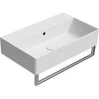 GSI KUBE X keramické umývadlo 60x37cm, bez otvoru, biela mat 9454009