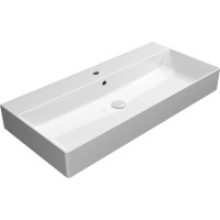 GSI KUBE X keramické umývadlo 100x47cm, brúsená spodná hrana, biela ExtraGlaze 94239111