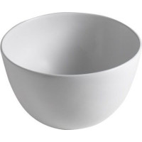 Sapho DOME keramické umývadlo na dosku, Ø 45, 5cm, biela WH030