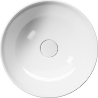 GSI PURA keramické umývadlo na dosku, priemer 40cm, biela ExtraGlaze 884611