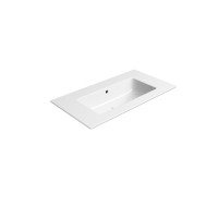GSI PURA keramické umývadlo Slim 82x46cm, bez otvoru, biela ExtraGlaze 8885011