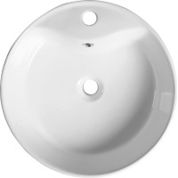 Sapho YAKARTA keramické umývadlo na dosku, Ø 46 cm, biela BH7021