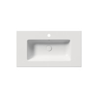 GSI PURA keramické umývadlo Slim 82x46cm, biela mat 8885109
