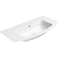 GSI PURA keramické umývadlo Slim oblé 102x52cm, bez otvoru, biela ExtraGlaze 8825011