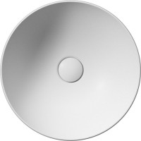 GSI PURA keramické umývadlo na dosku, priemer 40cm, biela mat 884609