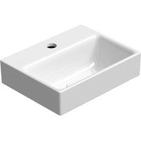 GSI NUBES keramické umývadlo 36x28cm, brúsená spodná hrana, biela ExtraGlaze 96389111