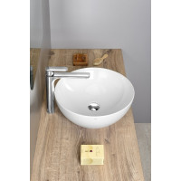 GSI PURA keramické umývadlo na dosku, priemer 42cm, biela lesk ExtraGlaze 885111