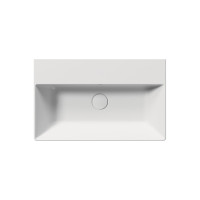 GSI KUBE X keramické umývadlo 60x37cm, bez otvoru, biela mat 9454009
