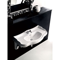 Kerasan RETRO keramické umývadlo 100x54,5cm, biela 105001