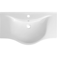 Aqualine ZARA 80 keramické umývadlo nábytkové 79, 5x46cm, biela 10080