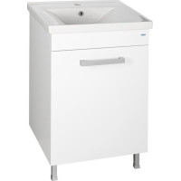 Aqualine SAVA 55 keramické umývadlo nábytkové 55x46cm, biela 2055