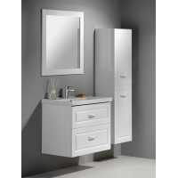 Aqualine SAVA 80 keramické umývadlo nábytkové 80x46cm, biela 2080