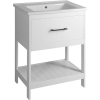 Aqualine ZUNO 65 keramické umývadlo nábytkové 65x45cm, biela 9065