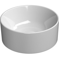 GSI KUBE X keramické umývadlo na dosku, priemer 32cm, biela ExtraGlaze 943511