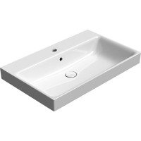 GSI NUBES keramické umývadlo 80x50cm, brúsená spodná hrana, biela ExtraGlaze 96229111