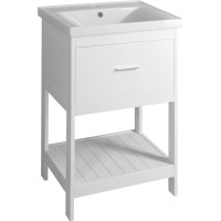 Aqualine SAVA 55 keramické umývadlo nábytkové 55x46cm, biela 2055