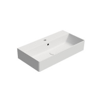 GSI KUBE X keramické umývadlo 70x37cm, biela mat 9455109