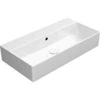 GSI KUBE X keramické umývadlo 70x37cm, bez otvoru, biela ExtraGlaze 9455011