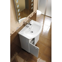 Aqualine ZERO keramické umývadlo nábytkové 75x48, 5cm, biela 6075