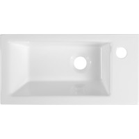 Aqualine ZUNO 50 keramické umývadlo nábytkové 50x25cm, biela 9050