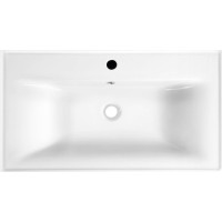 Aqualine SAVA 80 keramické umývadlo nábytkové 80x46cm, biela 2080