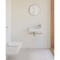 GSI KUBE X keramické umývadlo 50x25cm, pravé/ľavé, biela ExtraGlaze 9486111