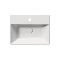 GSI KUBE X keramické umývadlo 50x37cm, biela mat 9447109