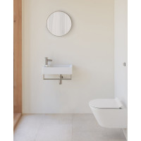 GSI KUBE X keramické umývadlo 50x25cm, pravé/ľavé, biela ExtraGlaze 9486111