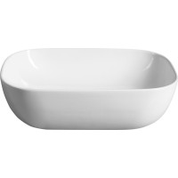 Aqualine Keramické umývadlo na dosku 46x34 cm, biela 46341