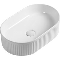 Sapho PICOBELLO keramické umývadlo na dosku 49x31 cm, biela AR486