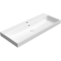 GSI NUBES keramické umývadlo 120x50cm, brúsená spodná hrana, biela ExtraGlaze 96249111