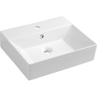 Isvea SISTEMA keramické umývadlo 50x42cm, biela 10SF50051
