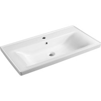 Aqualine SAVA 90 keramické umývadlo nábytkové 90x46cm, biela 2090