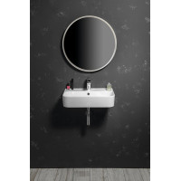 Isvea SISTEMA U keramické umývadlo 55x38cm, biela 10PL53055