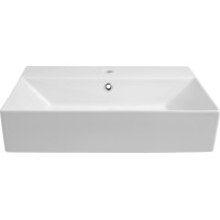 Isvea SISTEMA keramické umývadlo 60x42cm, biela 10SF50060