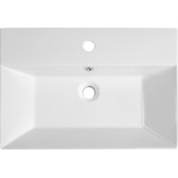 Isvea SISTEMA keramické umývadlo 60x42cm, biela 10SF50060