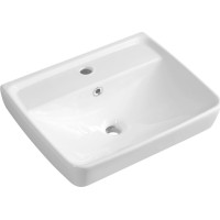 Aqualine DURU keramické umývadlo 50x40cm, biela TU0350